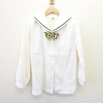 【中古】埼玉県 幸並中学校 女子制服 4点 (ブレザー・セーラー服・スカート) sf114103