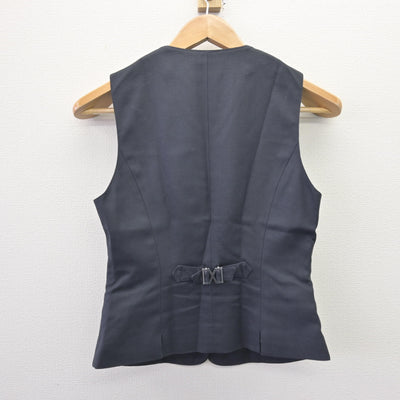 【中古】 事務服 女子制服 2点 (ベスト・スカート) sf114106
