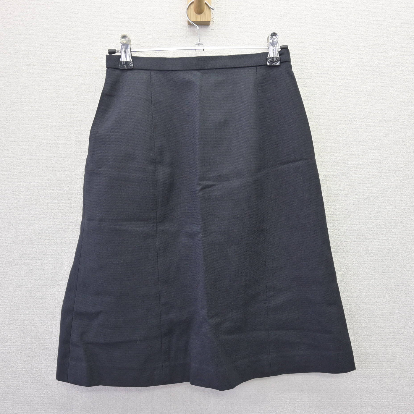 【中古】 事務服 女子制服 2点 (ベスト・スカート) sf114106