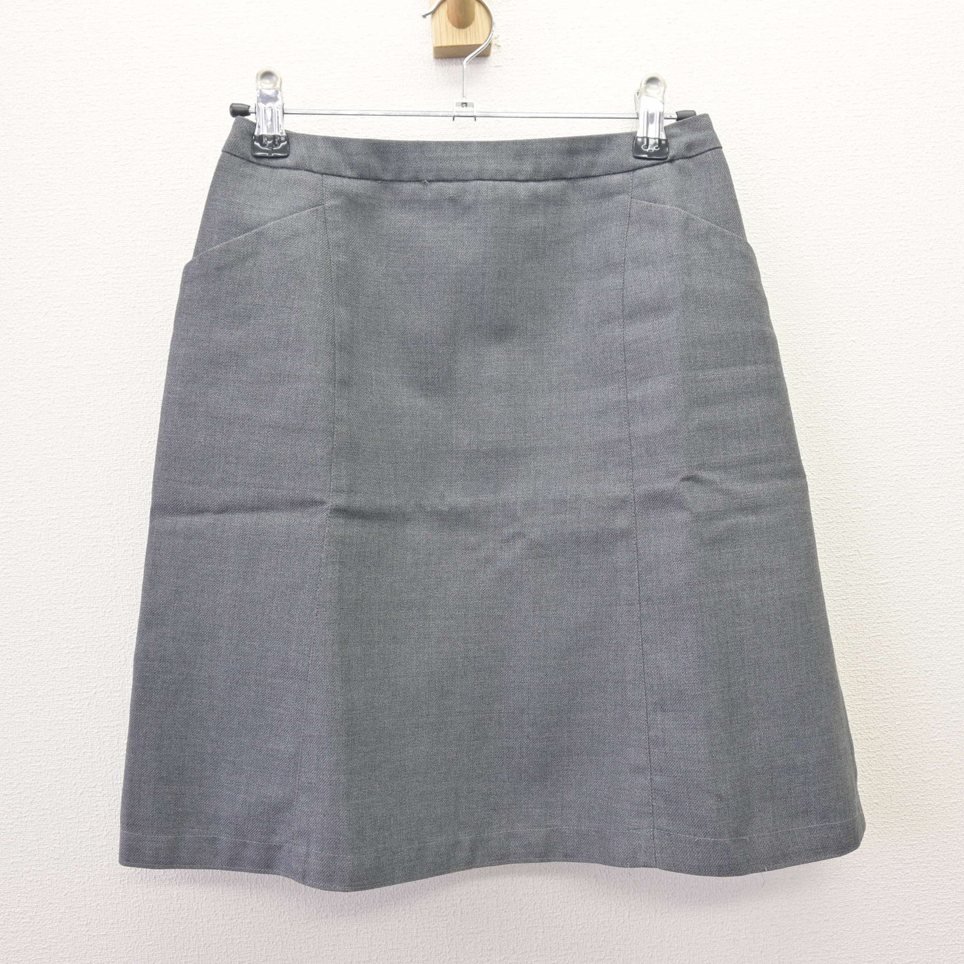 【中古】 事務服 女子制服 2点 (ベスト・スカート) sf114107
