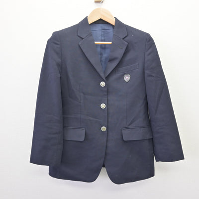 【中古】千葉県 清水高等学校 女子制服 3点 (ブレザー・スカート) sf114109