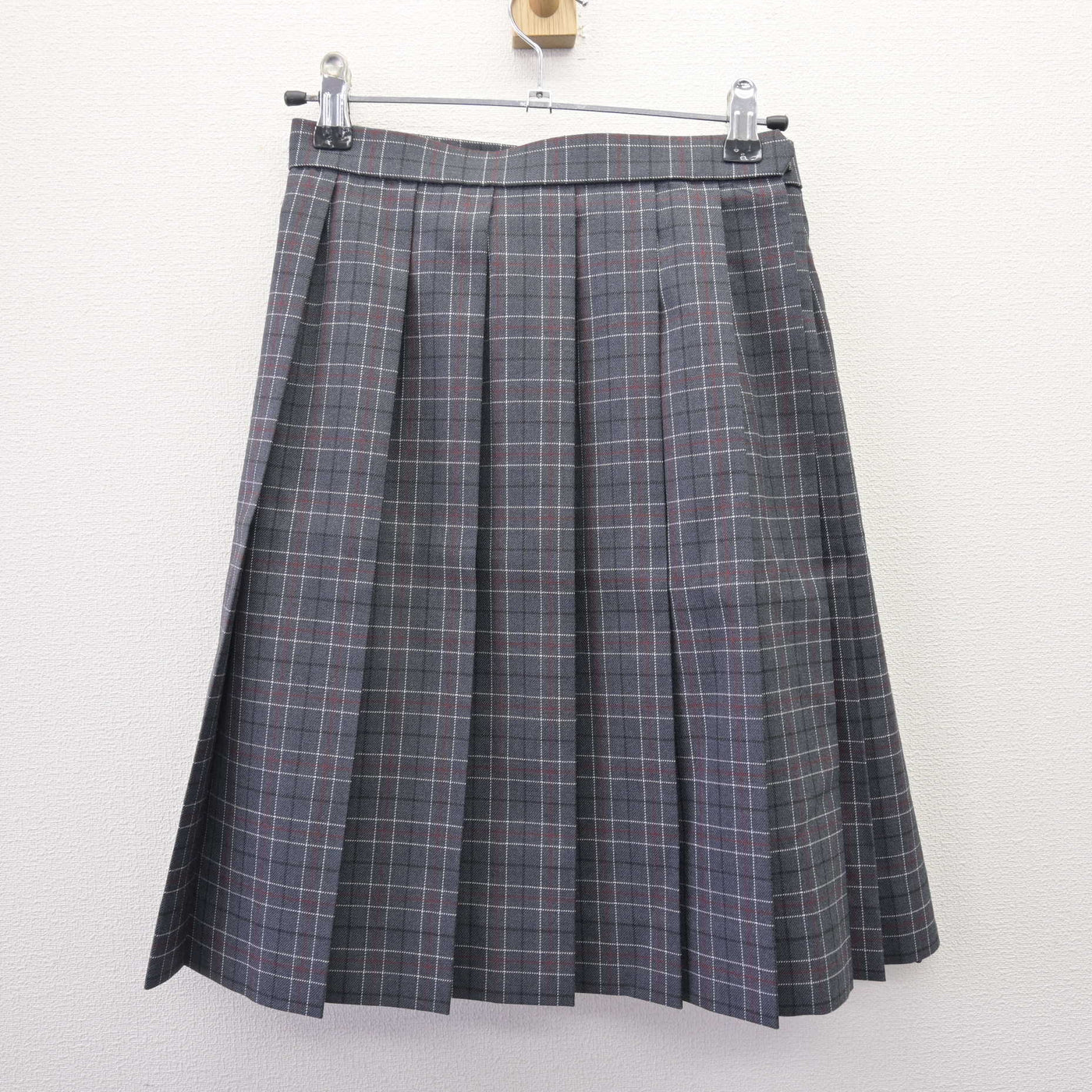 【中古】千葉県 清水高等学校 女子制服 3点 (ブレザー・スカート) sf114109