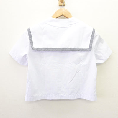 【中古】佐賀県 諸富中学校 女子制服 3点 (セーラー服・スカート) sf114114