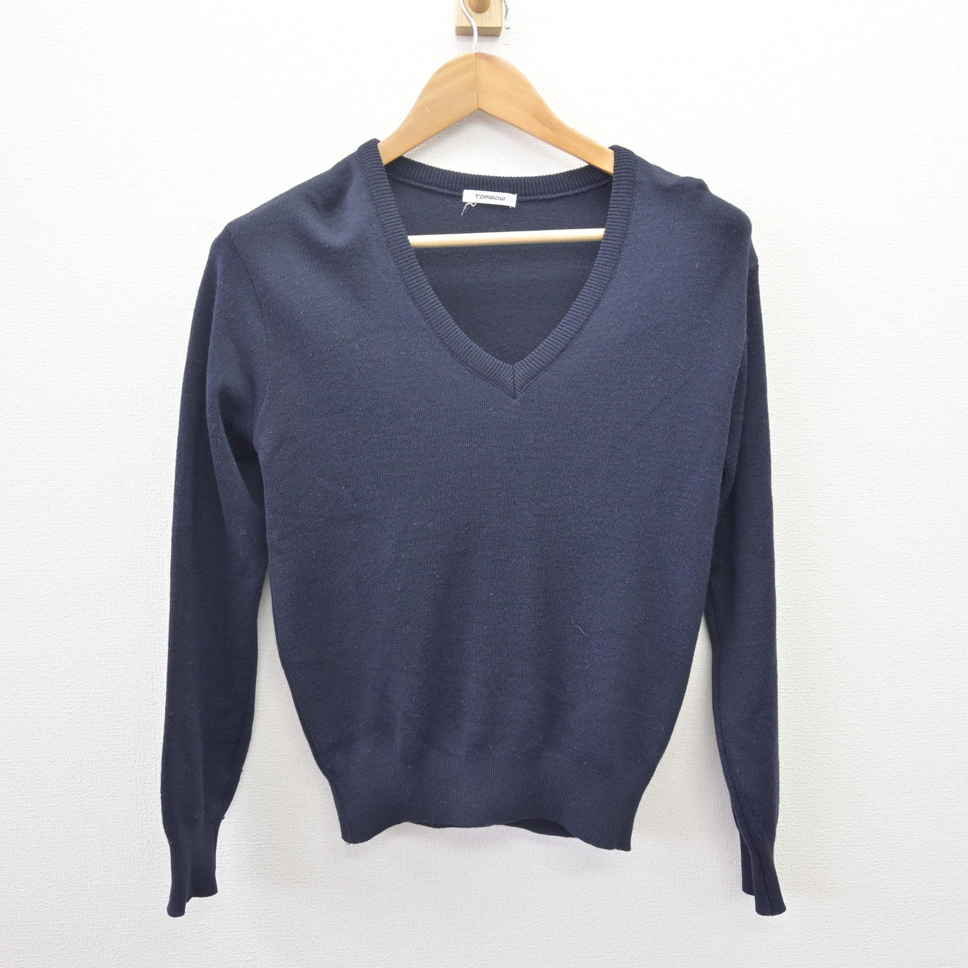 【中古】佐賀県 諸富中学校 女子制服 3点 (ニット・セーラー服) sf114115