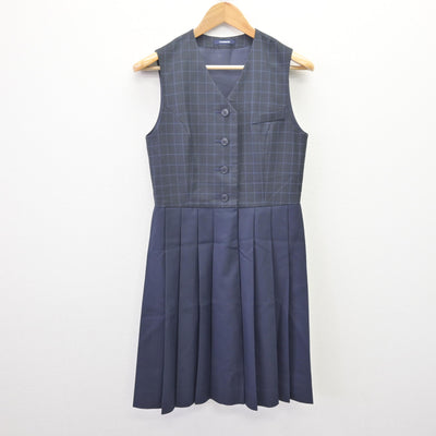 【中古】佐賀県 佐賀女子短期大学付属佐賀女子高等学校 女子制服 5点 (ブレザー・シャツ・ジャンパースカート) sf114116