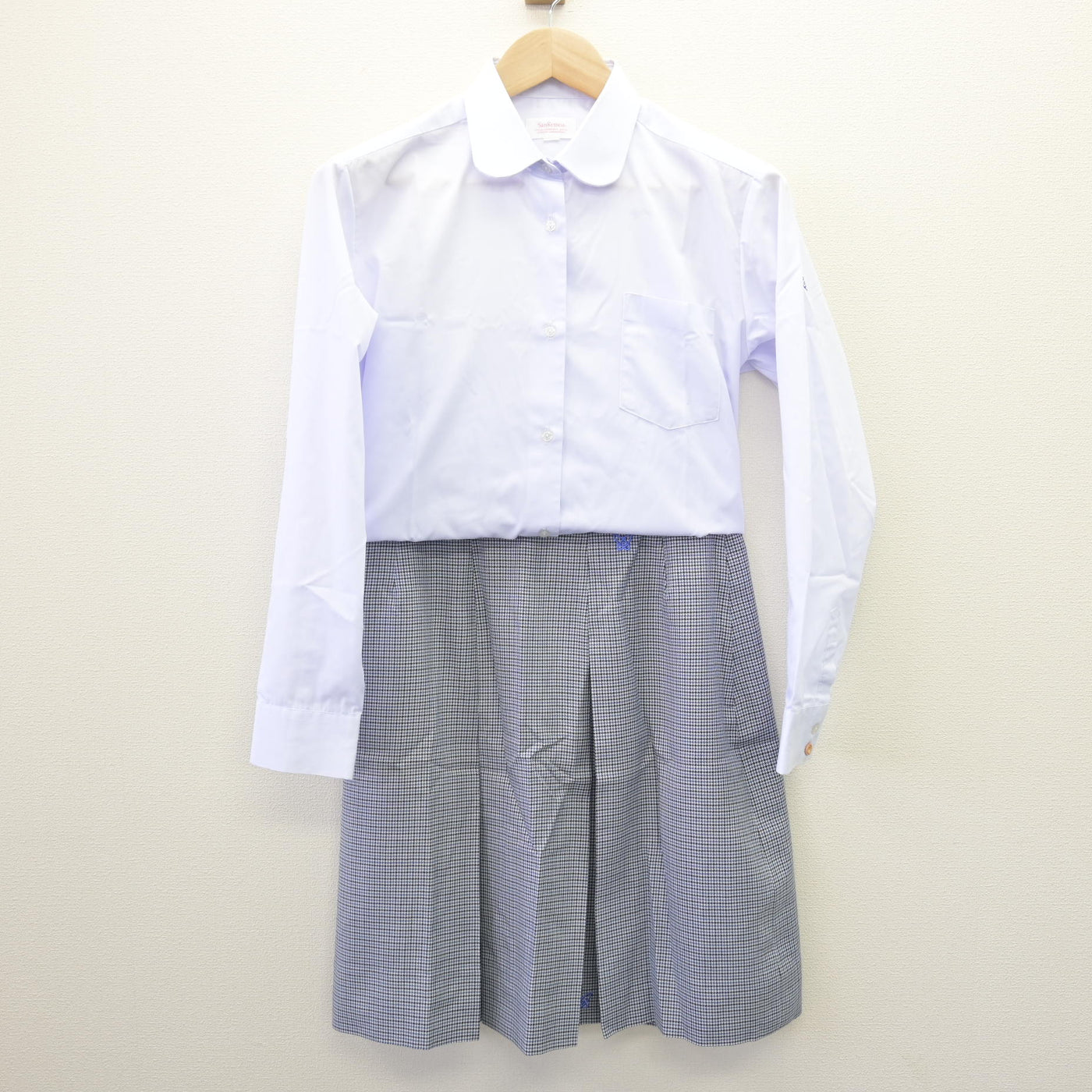 【中古】静岡県 浜松城北工業高等学校 女子制服 5点 (ブレザー・シャツ・スカート) sf114126