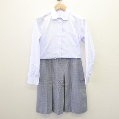 【中古】静岡県 浜松城北工業高等学校 女子制服 5点 (ブレザー・シャツ・スカート) sf114126