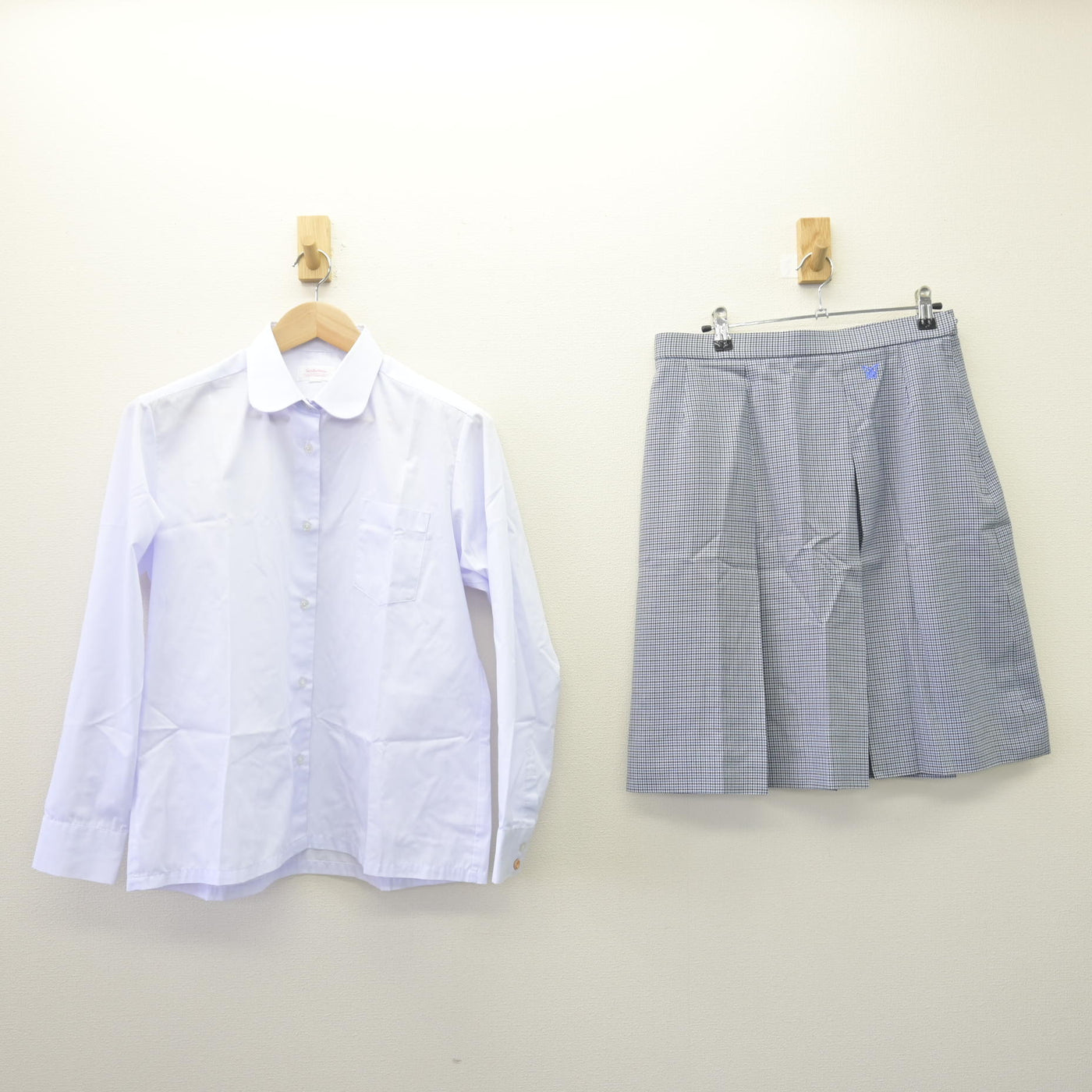 【中古】静岡県 浜松城北工業高等学校 女子制服 5点 (ブレザー・シャツ・スカート) sf114126