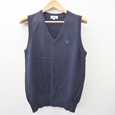 【中古】静岡県 浜松城北工業高等学校 女子制服 2点 (ニットベスト) sf114128