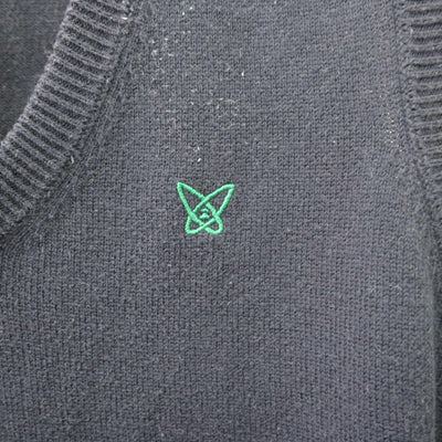 【中古】静岡県 浜松城北工業高等学校 女子制服 2点 (ニットベスト) sf114128