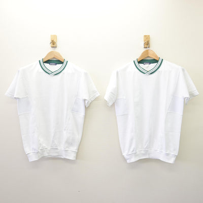 【中古】静岡県 浜松城北工業高等学校 女子制服 2点 (体操服 上・体操服 下) sf114132