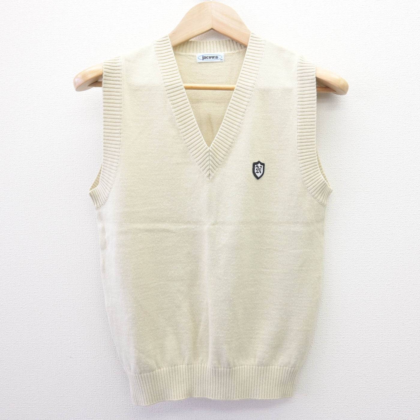 【中古】茨城県 土浦日本大学高等学校 女子制服 3点 (ニットベスト・スカート) sf114134