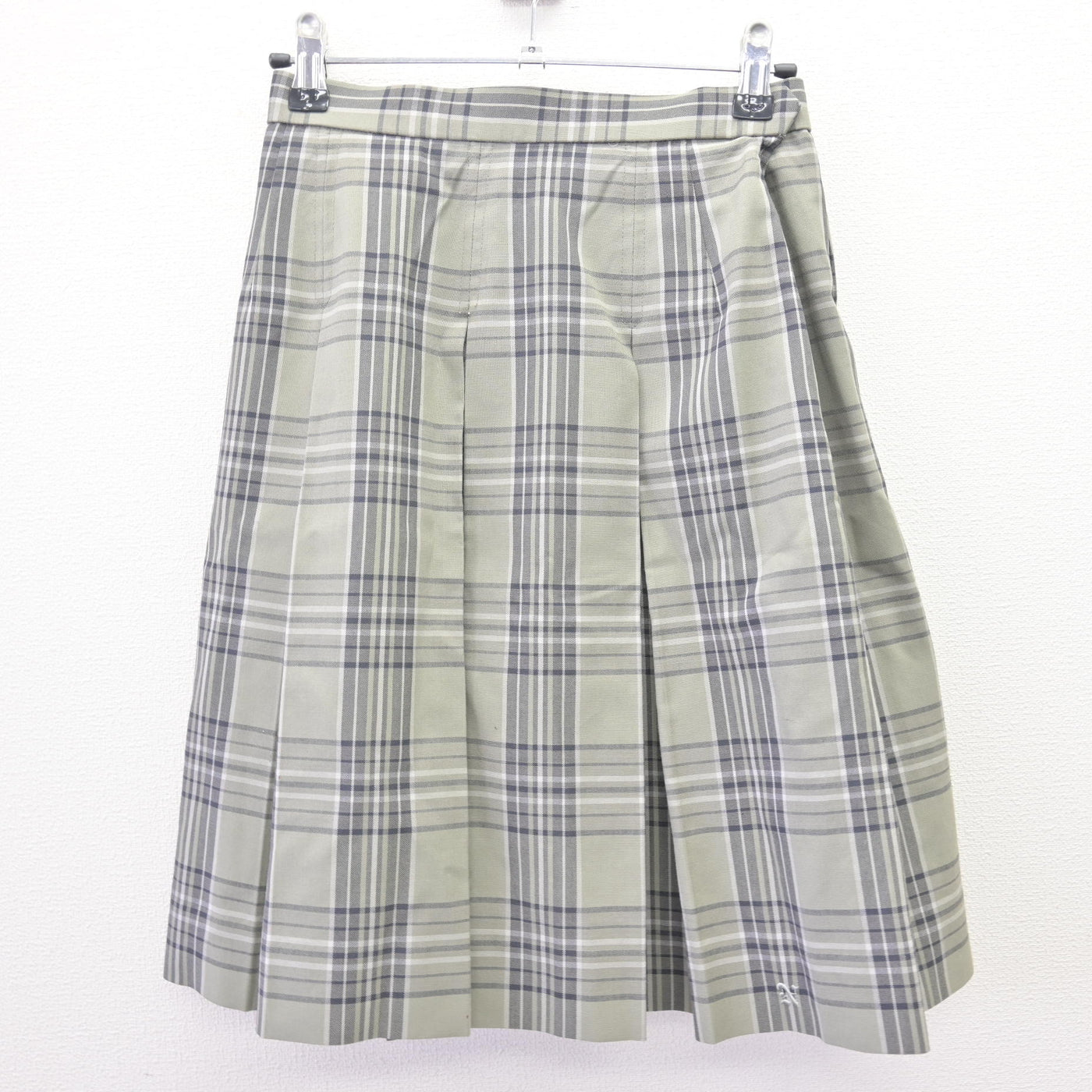 【中古】茨城県 土浦日本大学高等学校 女子制服 3点 (ニットベスト・スカート) sf114134