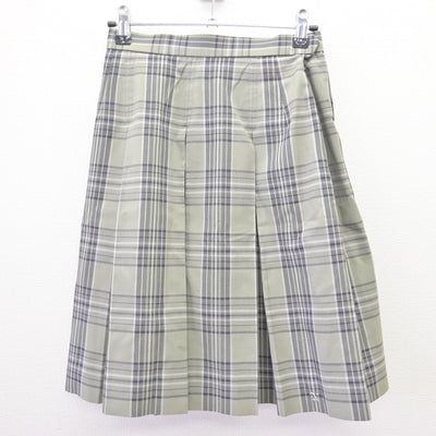 【中古】茨城県 土浦日本大学高等学校 女子制服 3点 (ニットベスト・スカート) sf114134