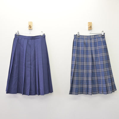 【中古】福岡県 篠栗北中学校 女子制服 3点 (セーラー服・スカート) sf114142