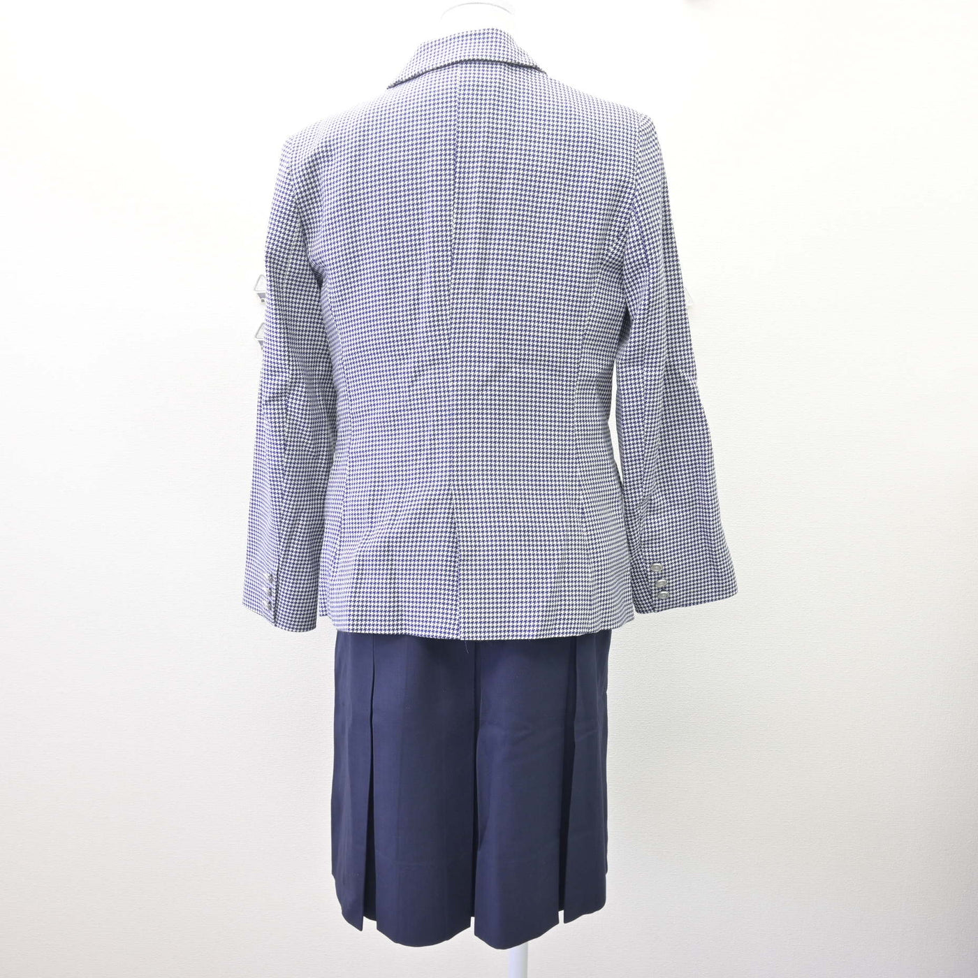 【中古】長崎県 聖和女子学院高等学校 女子制服 5点 (ブレザー・ニット・シャツ・ジャンパースカート) sf114145