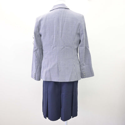 【中古】長崎県 聖和女子学院高等学校 女子制服 5点 (ブレザー・ニット・シャツ・ジャンパースカート) sf114145