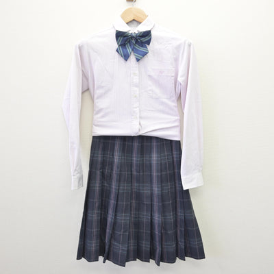 【中古】鹿児島県 鳳凰高等学校/旧制服 女子制服 5点 (ブレザー・シャツ・スカート) sf114146