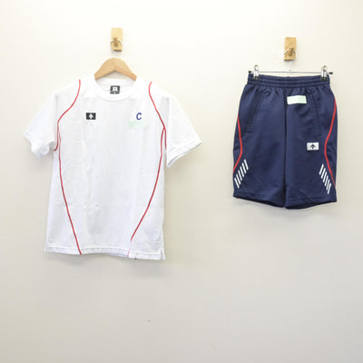 【中古】鳥取県 米子工業高等専門学校 女子制服 2点 (体操服 上・体操服 下) sf114161