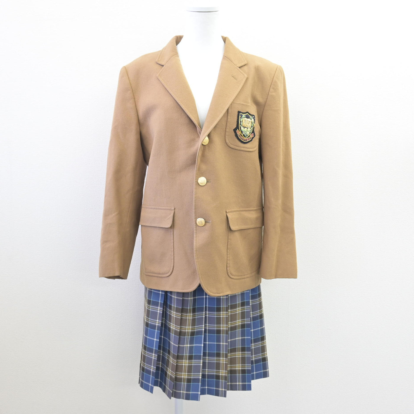 【中古】東京都 品川女子学院高等部 女子制服 2点 (ブレザー・スカート) sf114168