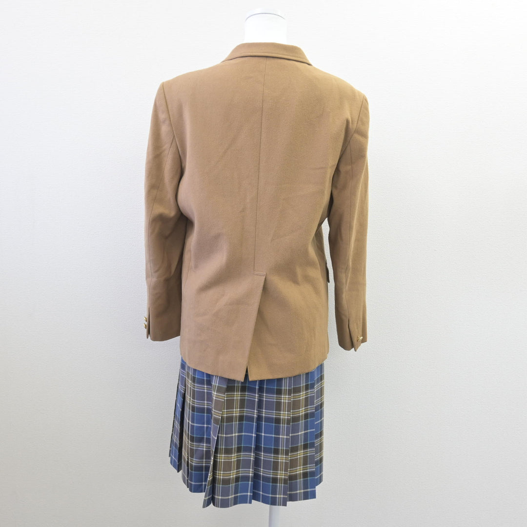 中古】東京都 品川女子学院高等部 女子制服 2点 (ブレザー・スカート