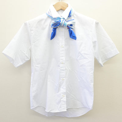 【中古】山梨県 日本航空高等学校 女子制服 3点 (ベスト・シャツ) sf114170