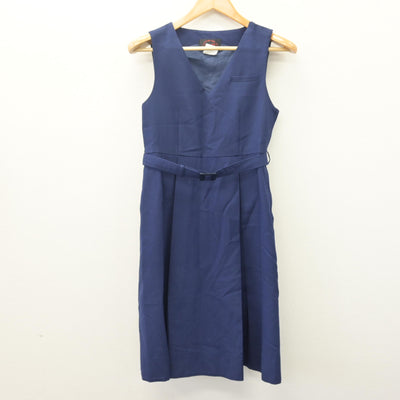 【中古】広島県 長束中学校 女子制服 2点 (ブレザー・ジャンパースカート) sf114182