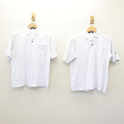 【中古】広島県 長束中学校 女子制服 3点 (シャツ・スカート) sf114183