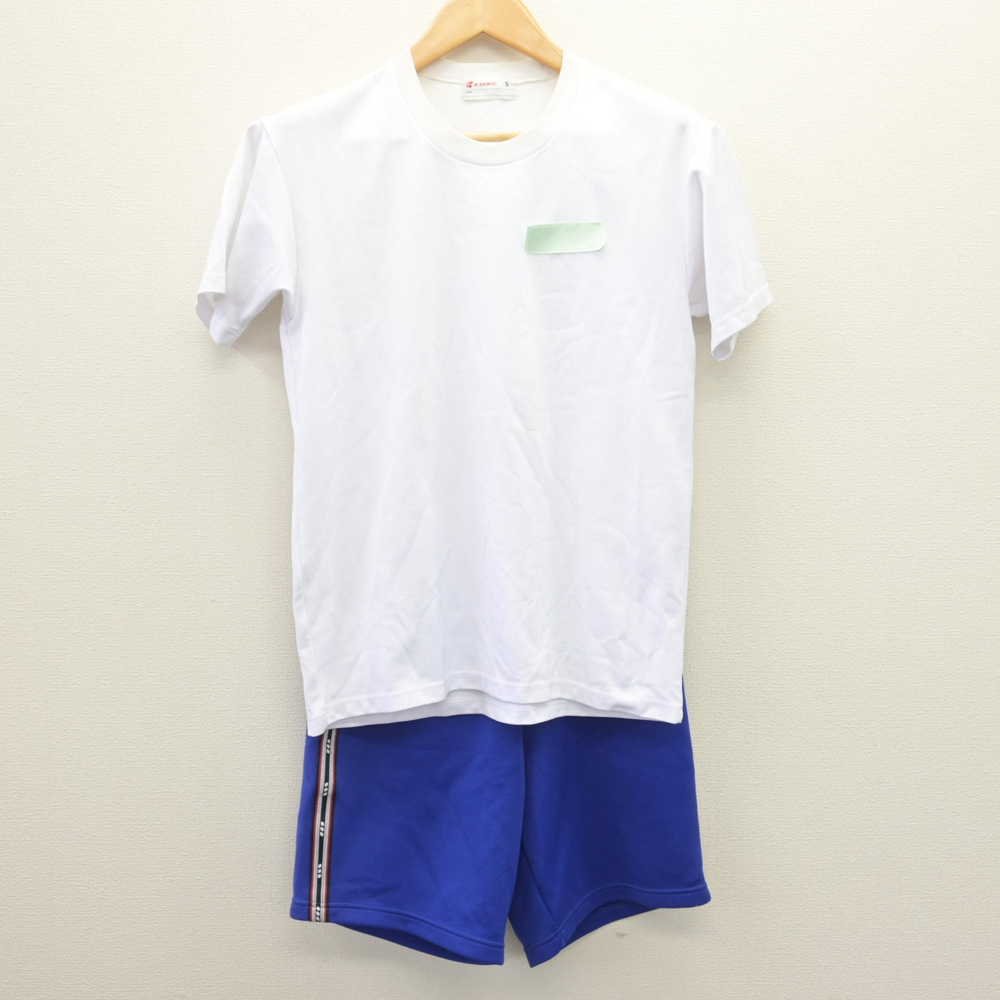 【中古】広島県 長束中学校 女子制服 2点 (体操服 上・体操服 下) sf114184