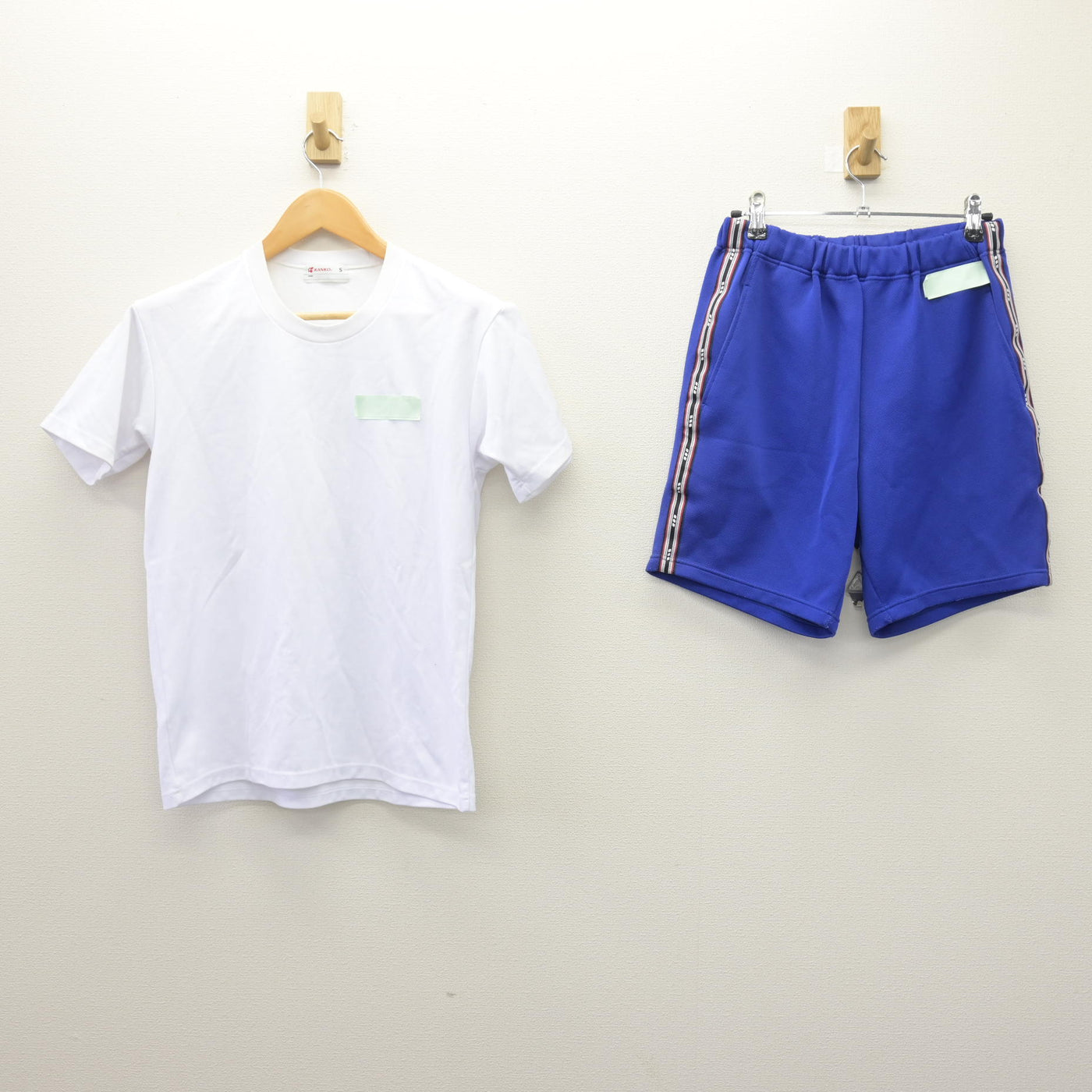 【中古】広島県 長束中学校 女子制服 2点 (体操服 上・体操服 下) sf114185