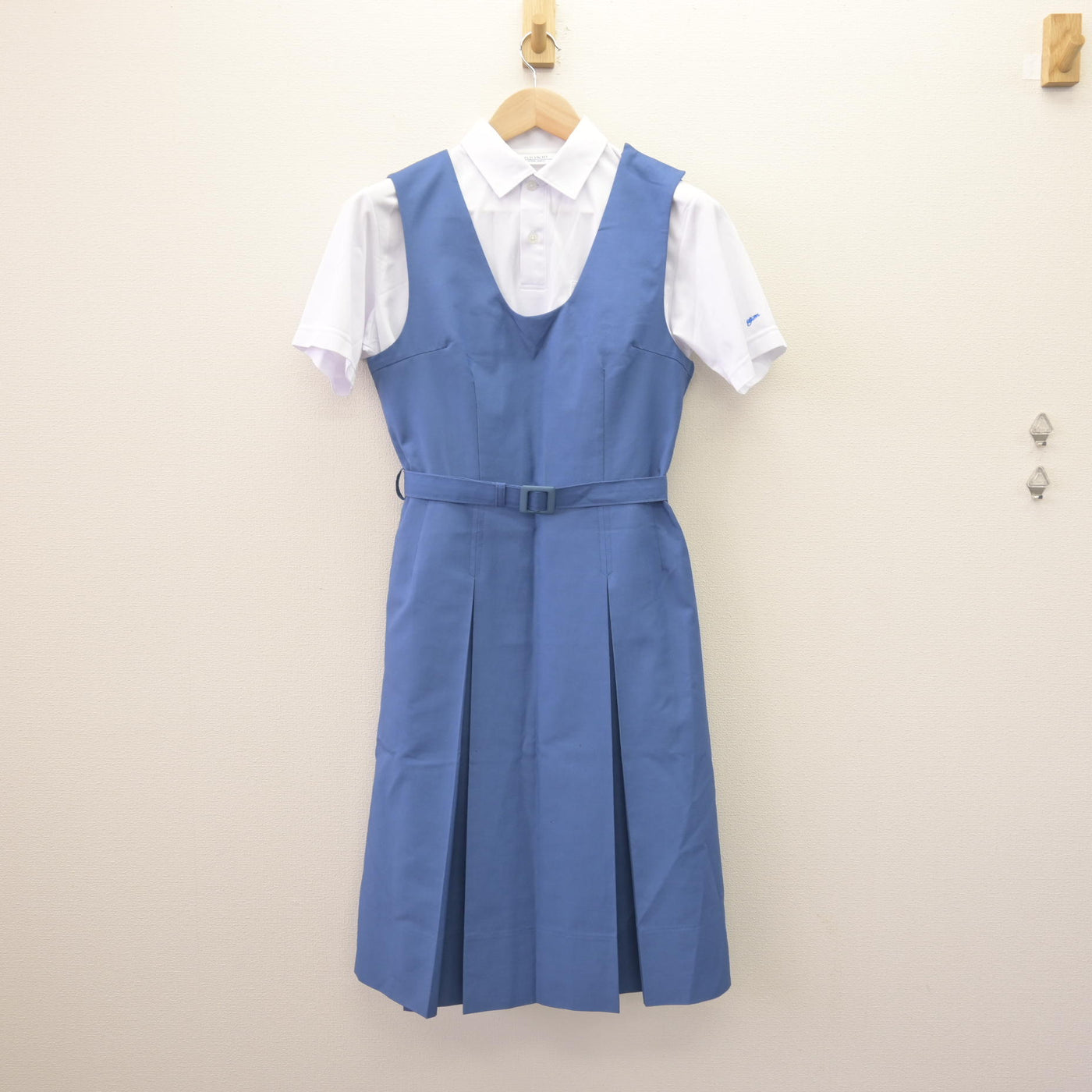 【中古】広島県 祇園中学校/旧制服 女子制服 3点 (シャツ・ジャンパースカート) sf114189
