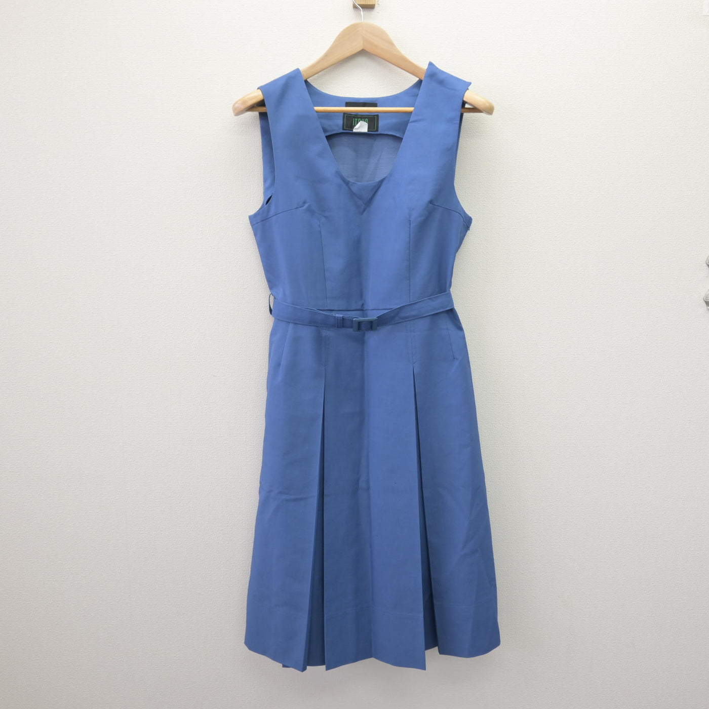 【中古】広島県 祇園中学校/旧制服 女子制服 3点 (シャツ・ジャンパースカート) sf114189