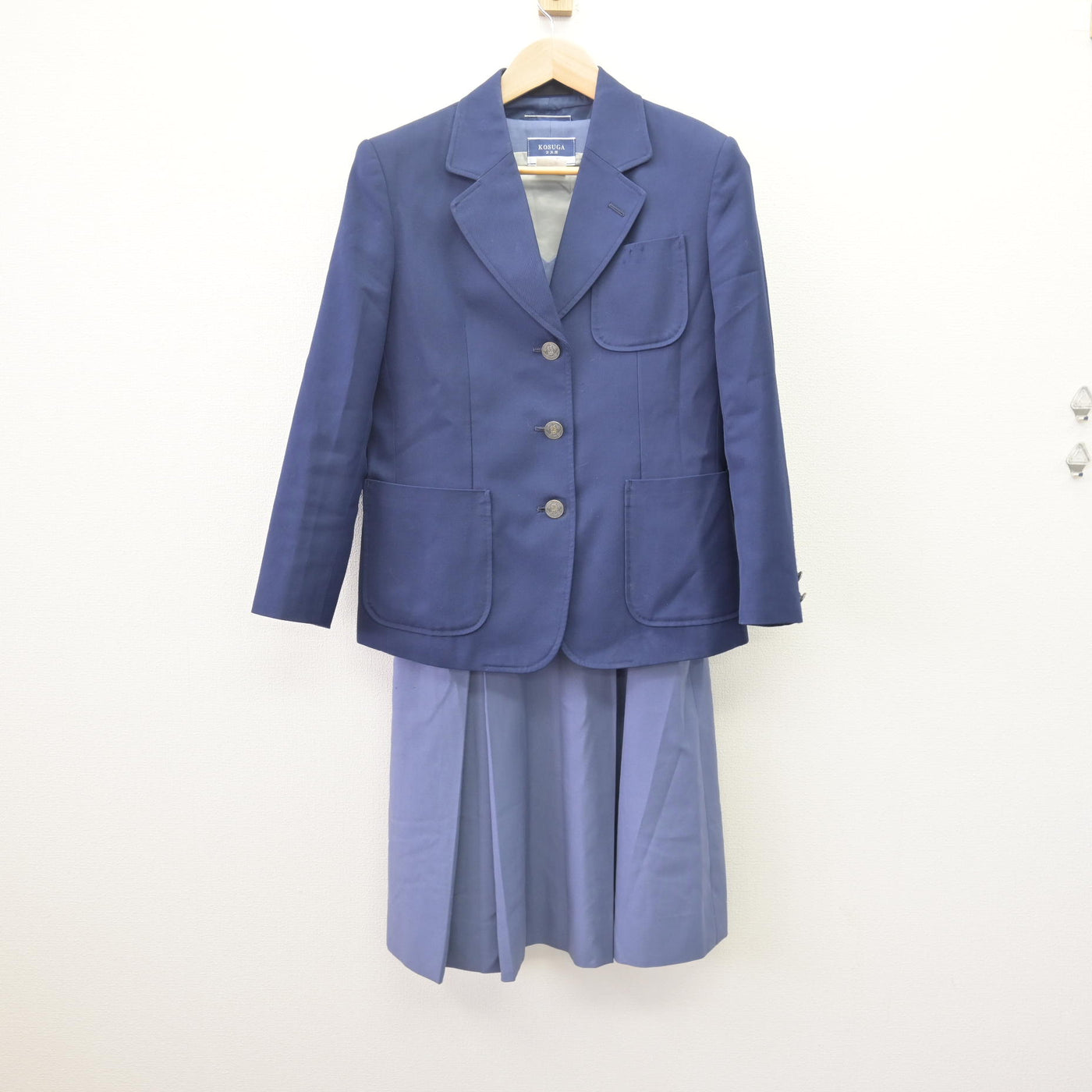 【中古】広島県 祇園中学校/旧制服 女子制服 2点 (ブレザー・ジャンパースカート) sf114190