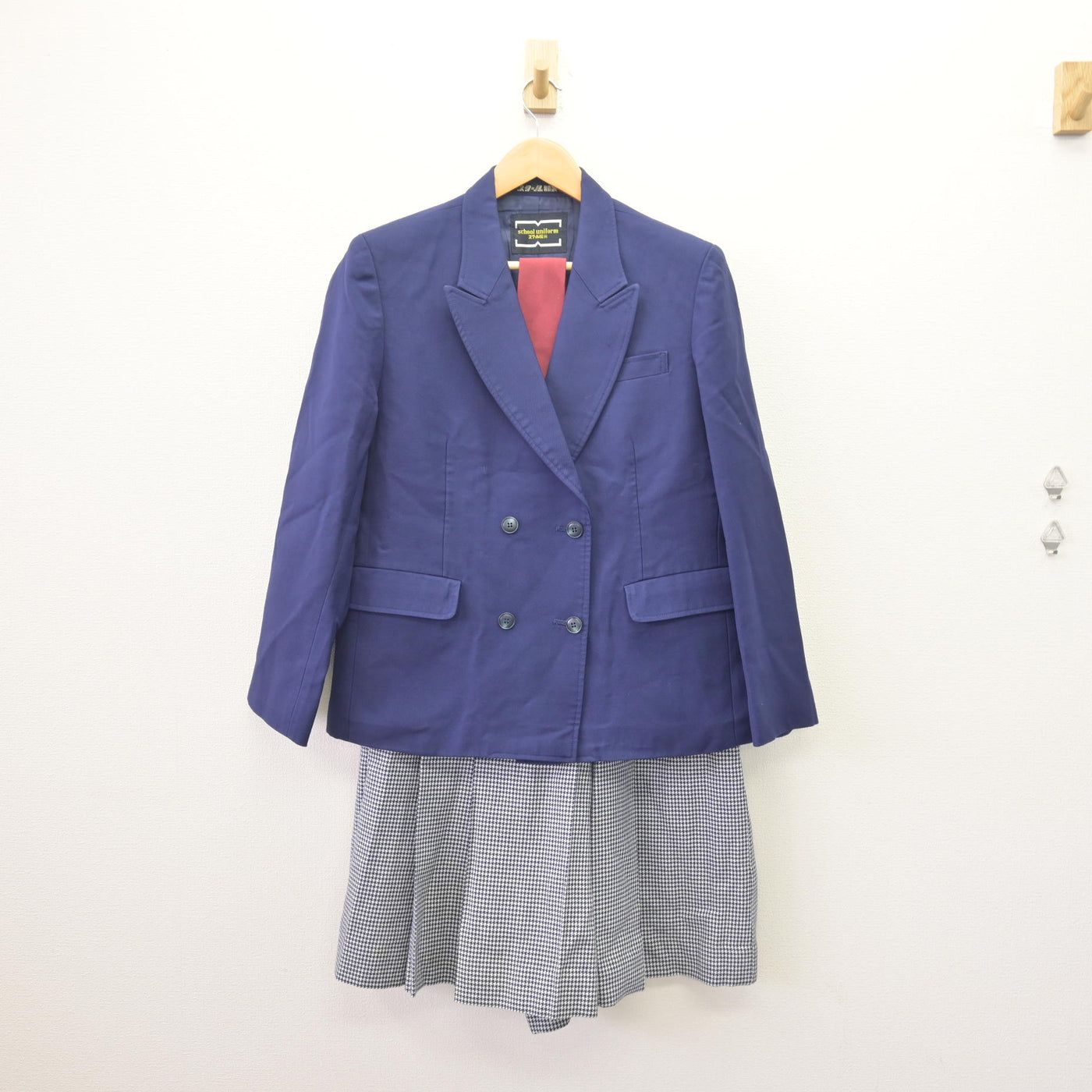 【中古】長野県 文化女子大学附属長野高等学校 女子制服 3点 (ブレザー・スカート) sf114198