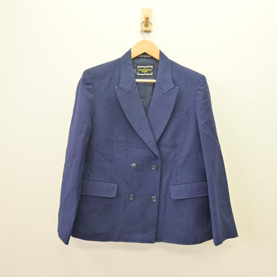 【中古】長野県 文化女子大学附属長野高等学校 女子制服 3点 (ブレザー・スカート) sf114198