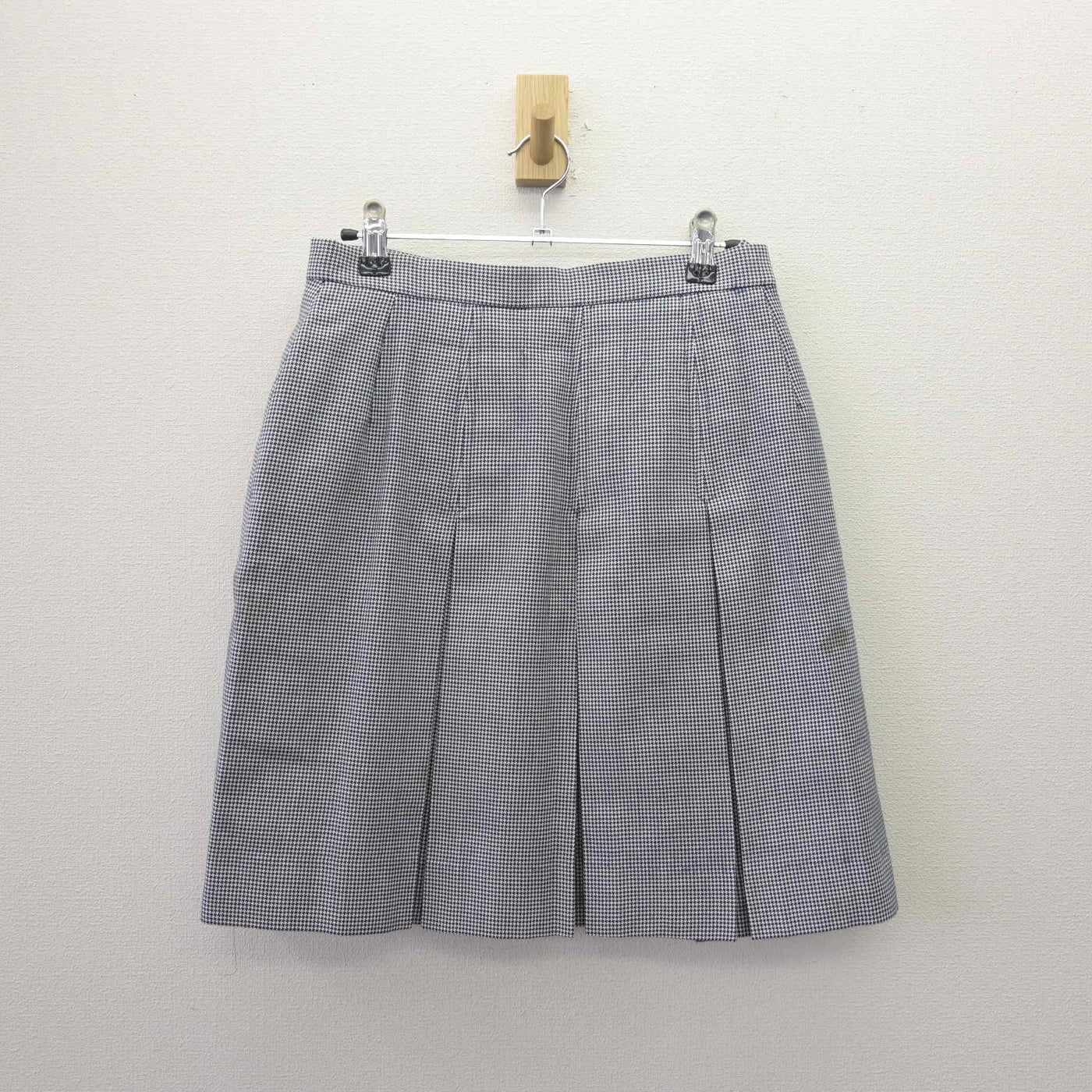 【中古】長野県 文化女子大学附属長野高等学校 女子制服 2点 (ニットベスト・スカート) sf114199
