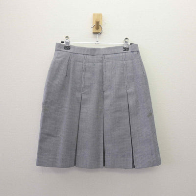 【中古】長野県 文化女子大学附属長野高等学校 女子制服 2点 (ニットベスト・スカート) sf114199
