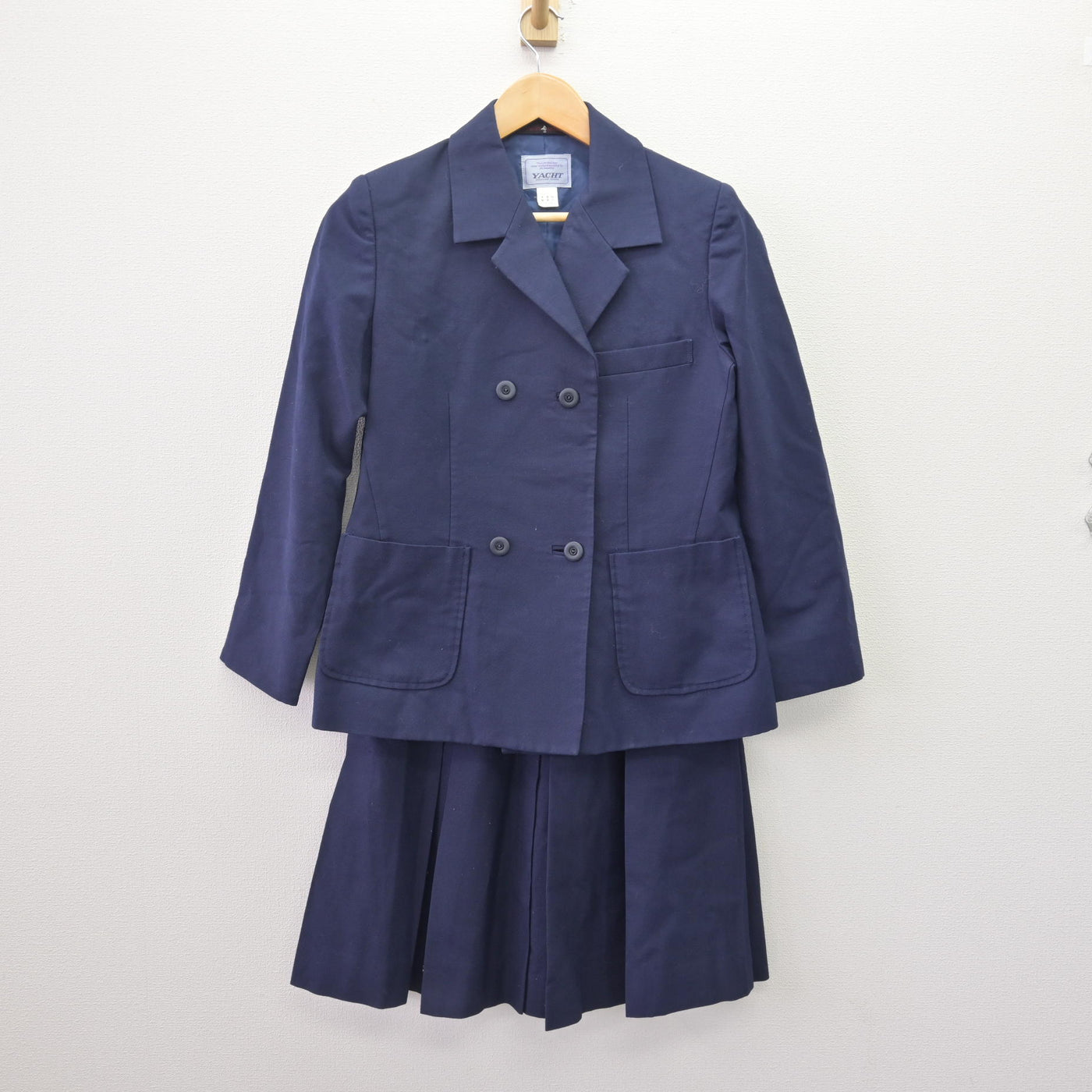 【中古】長野県 三陽中学校 女子制服 2点 (ブレザー・スカート) sf114201