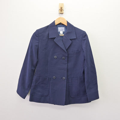 【中古】長野県 三陽中学校 女子制服 2点 (ブレザー・スカート) sf114201