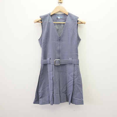 【中古】大阪府 大阪女学院高等学校 女子制服 4点 (ブレザー・ニット・ジャンパースカート) sf114203
