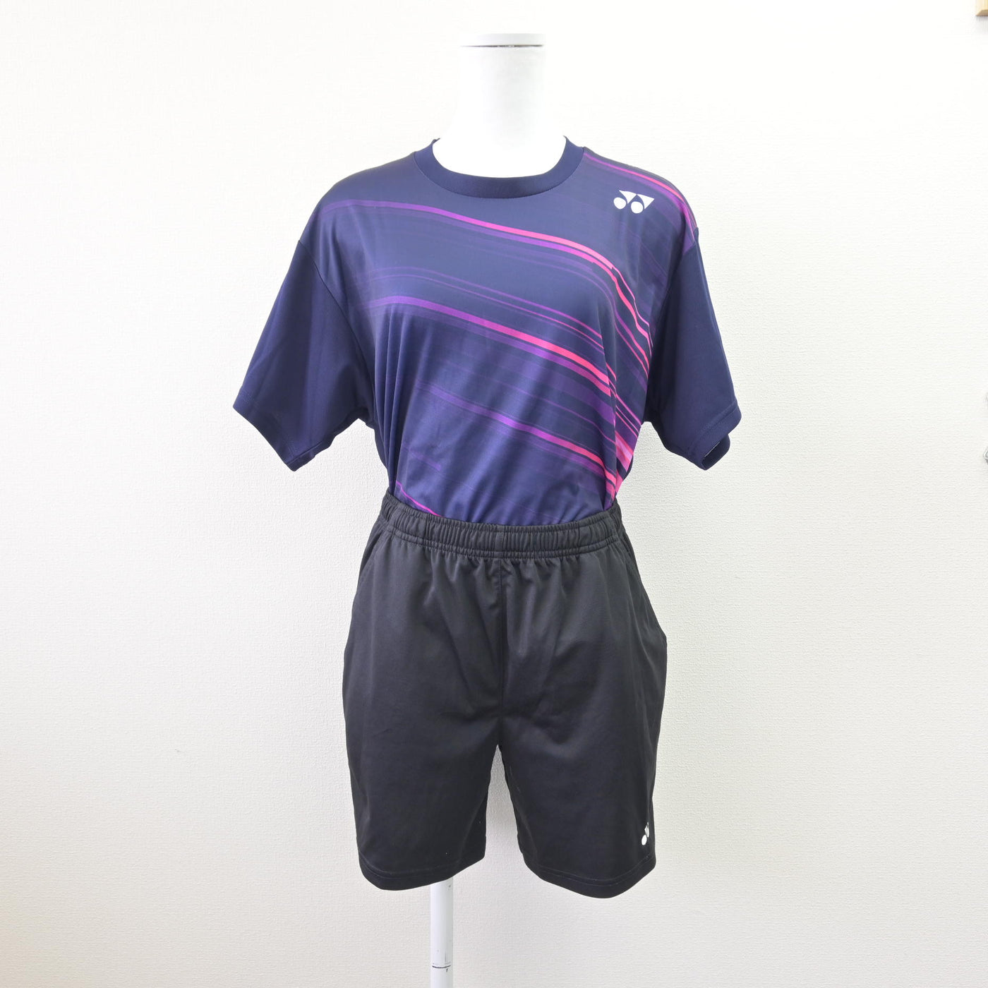 【中古】群馬県 太田市立西中学校/バドミントン部ユニフォーム 女子制服 3点 (部活ユニフォーム 上・部活ユニフォーム 上・部活ユニフォーム 下) sf114207