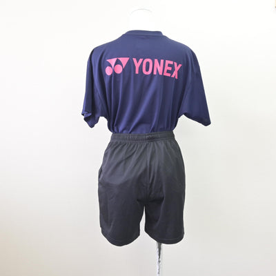 【中古】群馬県 太田市立西中学校/バドミントン部ユニフォーム 女子制服 3点 (部活ユニフォーム 上・部活ユニフォーム 上・部活ユニフォーム 下) sf114207