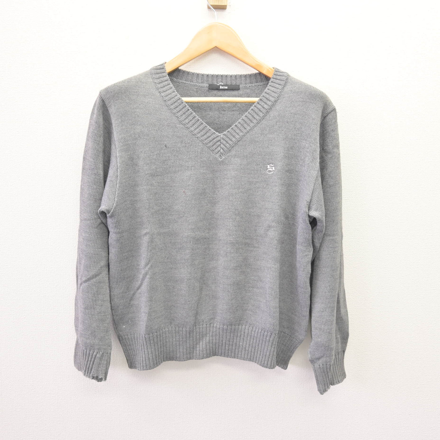 【中古】東京都 下北沢成徳高等学校 女子制服 2点 (ニット・スカート) sf114214