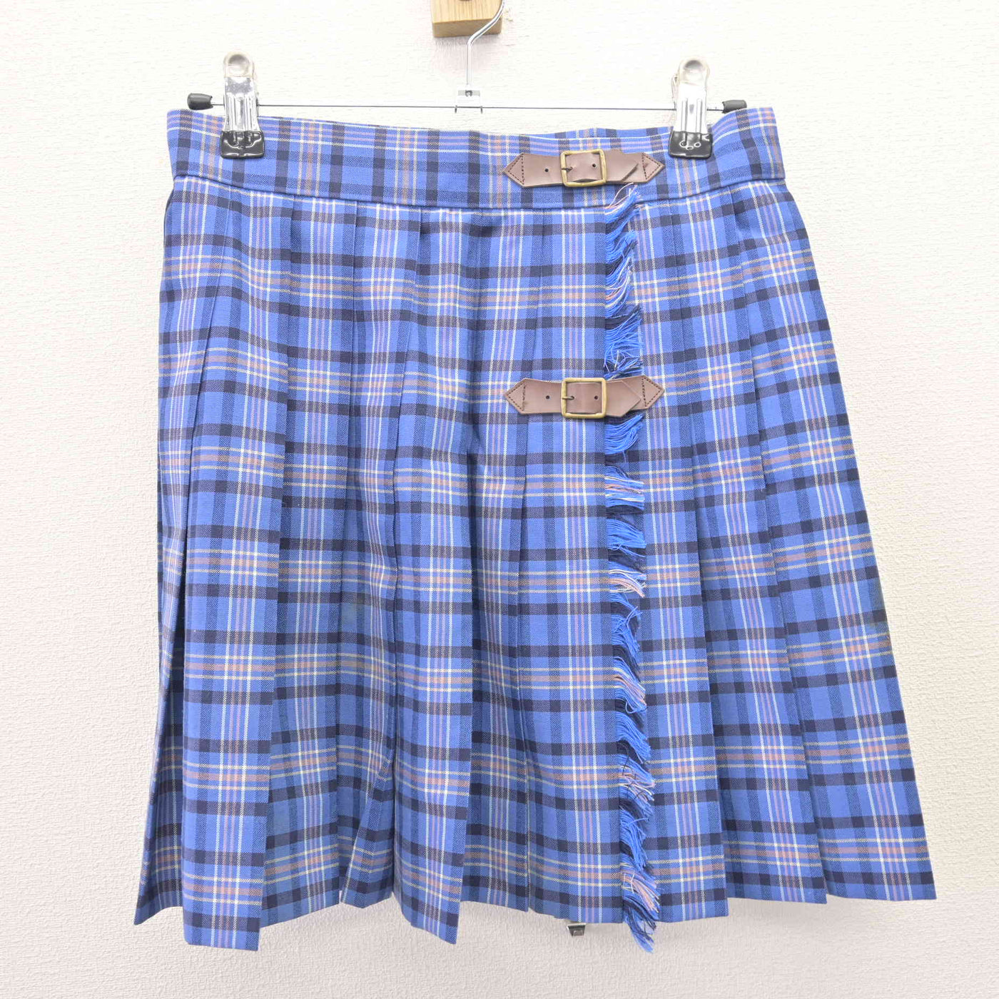 【中古】東京都 下北沢成徳高等学校 女子制服 3点 (ニットベスト・シャツ・スカート) sf114216