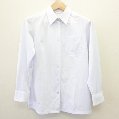 【中古】福岡県 平尾中学校 女子制服 2点 (ニット・シャツ) sf114222