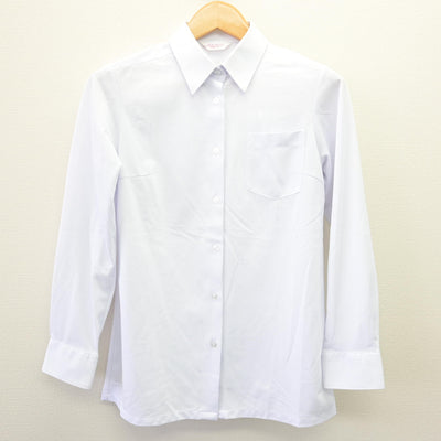【中古】福岡県 平尾中学校 女子制服 2点 (ニット・シャツ) sf114223