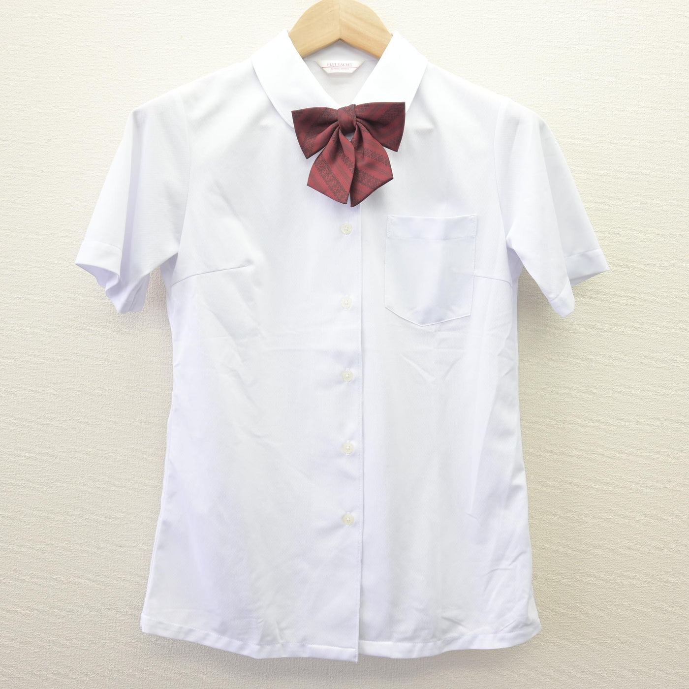 【中古】福岡県 福岡市内中学標準服 女子制服 3点 (シャツ・スカート) sf114225