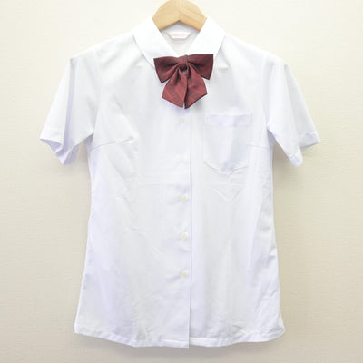 【中古】福岡県 福岡市内中学標準服 女子制服 3点 (シャツ・スカート) sf114225