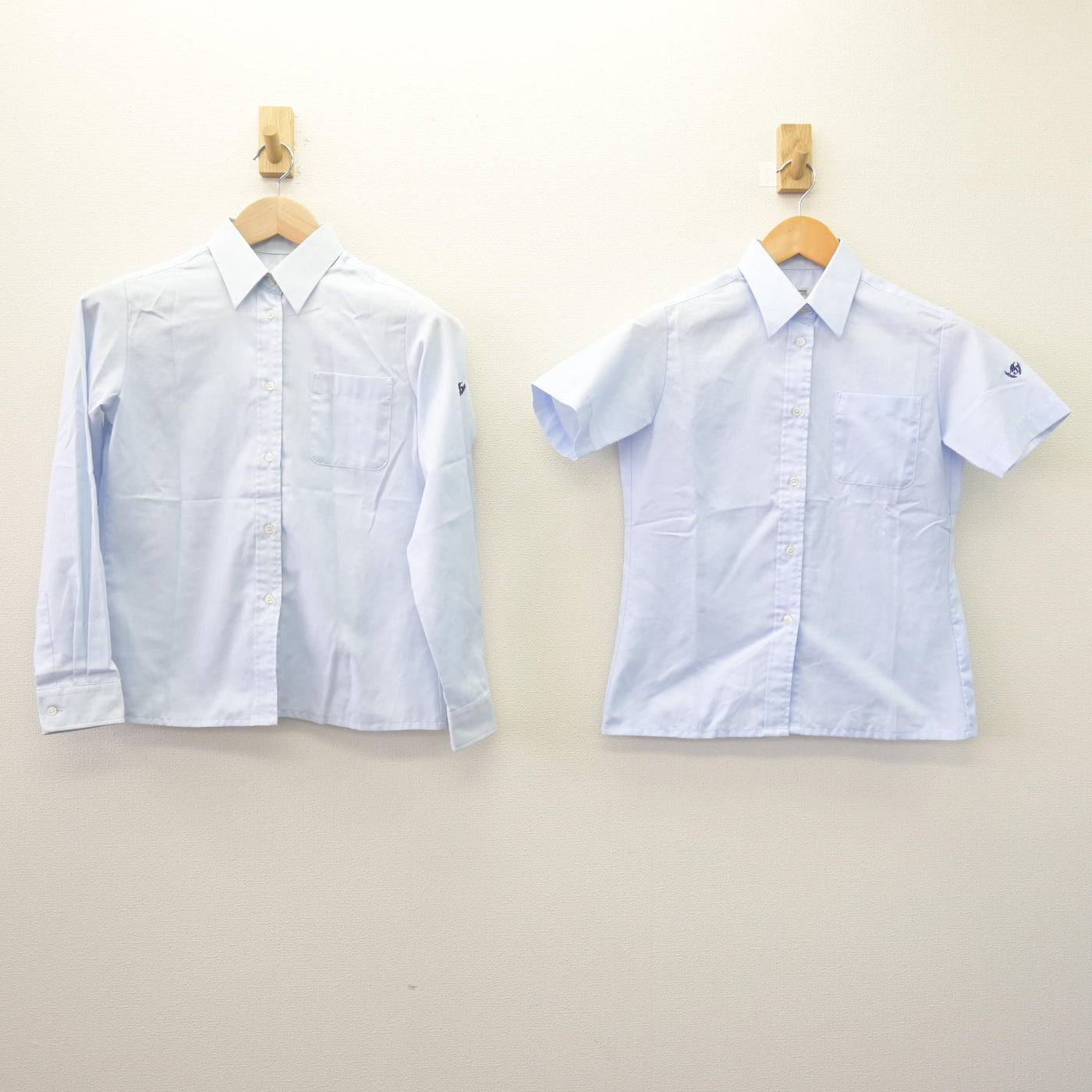 【中古】埼玉県 武蔵野星城高等学校 女子制服 2点 (シャツ) sf114229