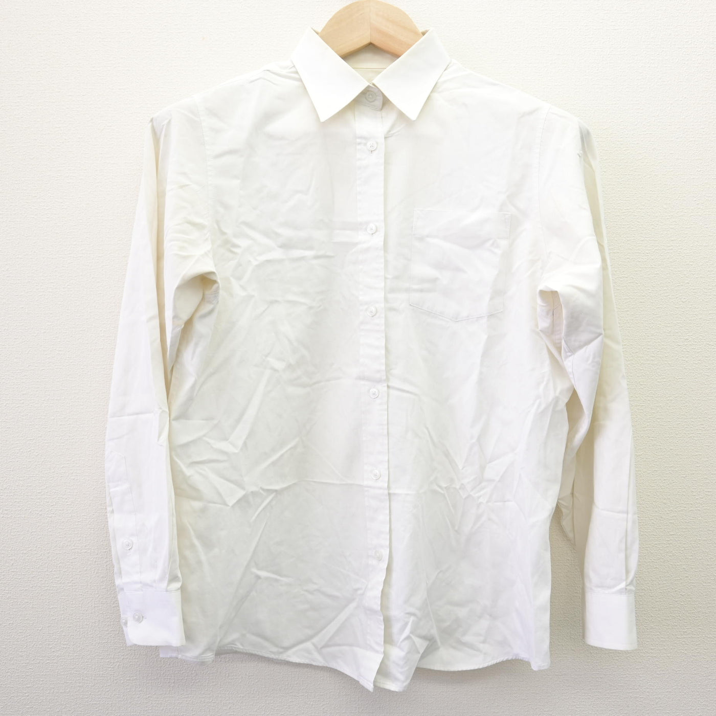 【中古】千葉県 芝浦工業大学柏高等学校 女子制服 2点 (ニット・シャツ) sf114233